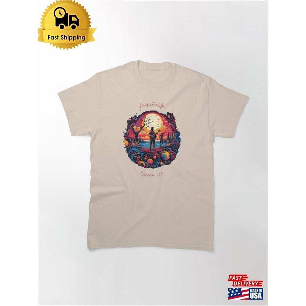 Special Design Music4Life Classic T-Shirt Unisex